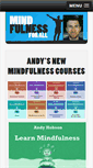Mobile Screenshot of mindfulnessforall.com